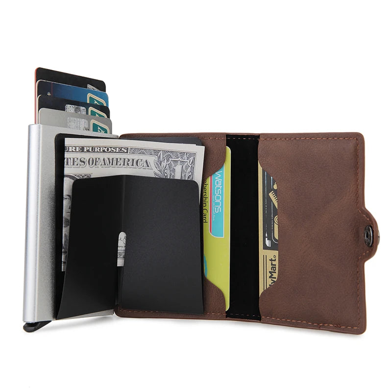 Carteira Masculina Premium, Antirroubo, Porta Cartão de Credito e Dinheiro